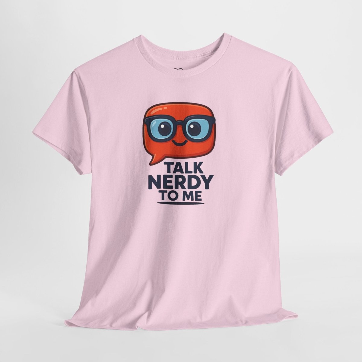 "Talk Nerdy to Me" Geeky Humor T-Shirt, Fun Cotton Tee, Nerdy Gift, Unisex Graphic Tee, Casual Everyday Wear - AI Tee Hero