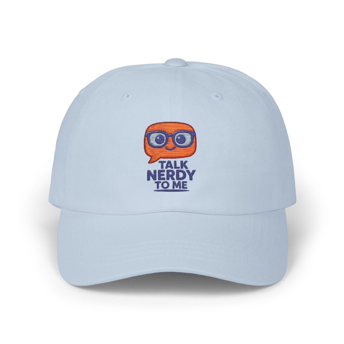 "Talk Nerdy to Me" Unisex Cap, Casual Wear, Gift for Dad, Father's Day, Nerd Culture Apparel - AI Tee Hero