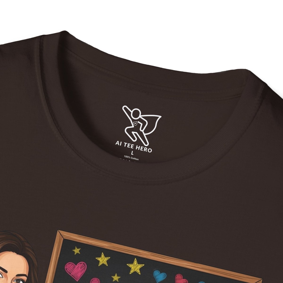 "Teach.Love.Inspire. Repeat Daily" CW - 2 Inspire Teacher T-Shirt, Gifts for Educators, Inspirational Tees, Cute Classroom Apparel, Teach Love Inspire Shirt - AI Tee Hero