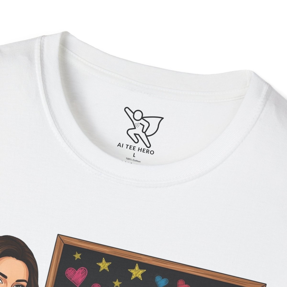 "Teach.Love.Inspire. Repeat Daily" CW - 2 Inspire Teacher T-Shirt, Gifts for Educators, Inspirational Tees, Cute Classroom Apparel, Teach Love Inspire Shirt - AI Tee Hero