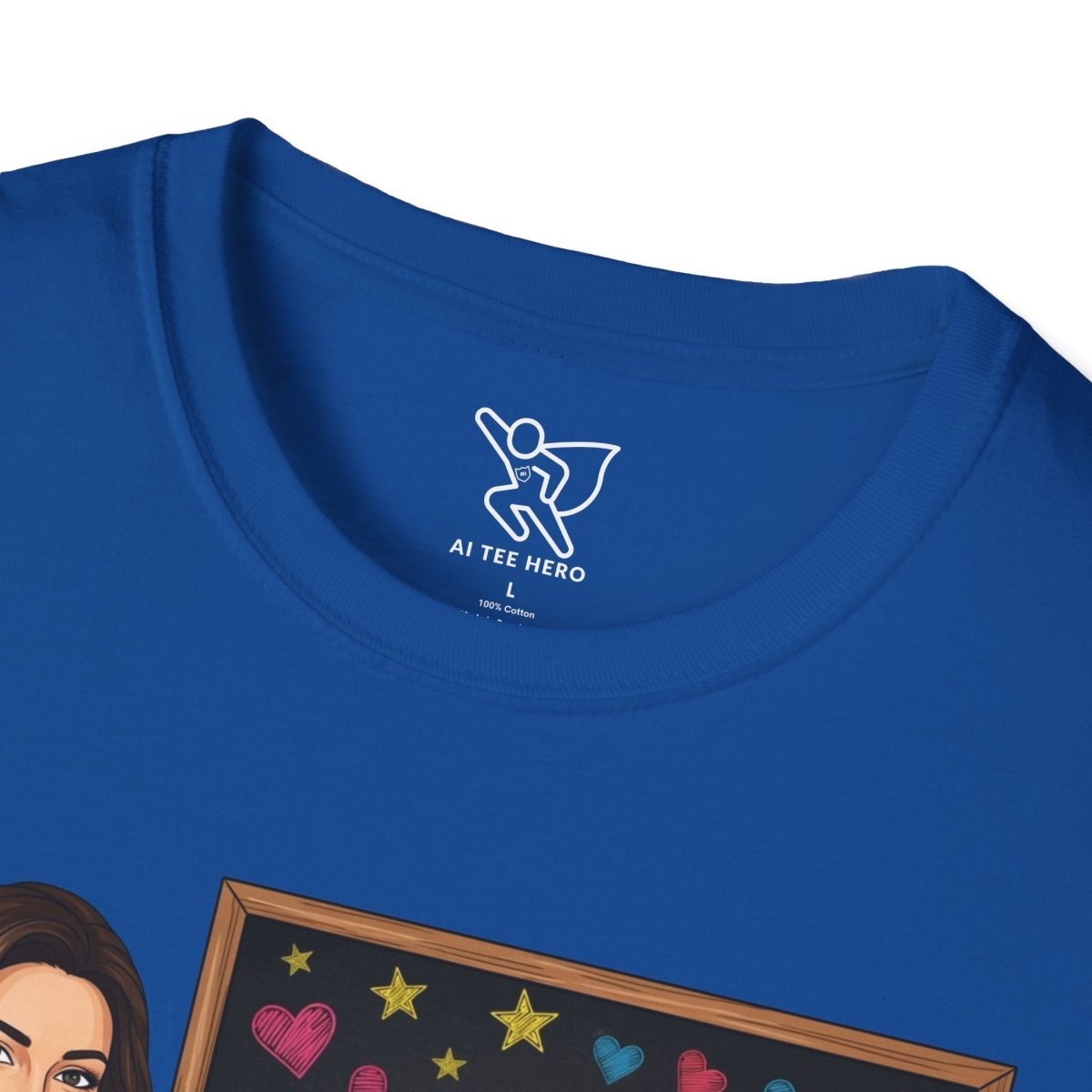 "Teach.Love.Inspire. Repeat Daily" CW - 2 Inspire Teacher T-Shirt, Gifts for Educators, Inspirational Tees, Cute Classroom Apparel, Teach Love Inspire Shirt - AI Tee Hero
