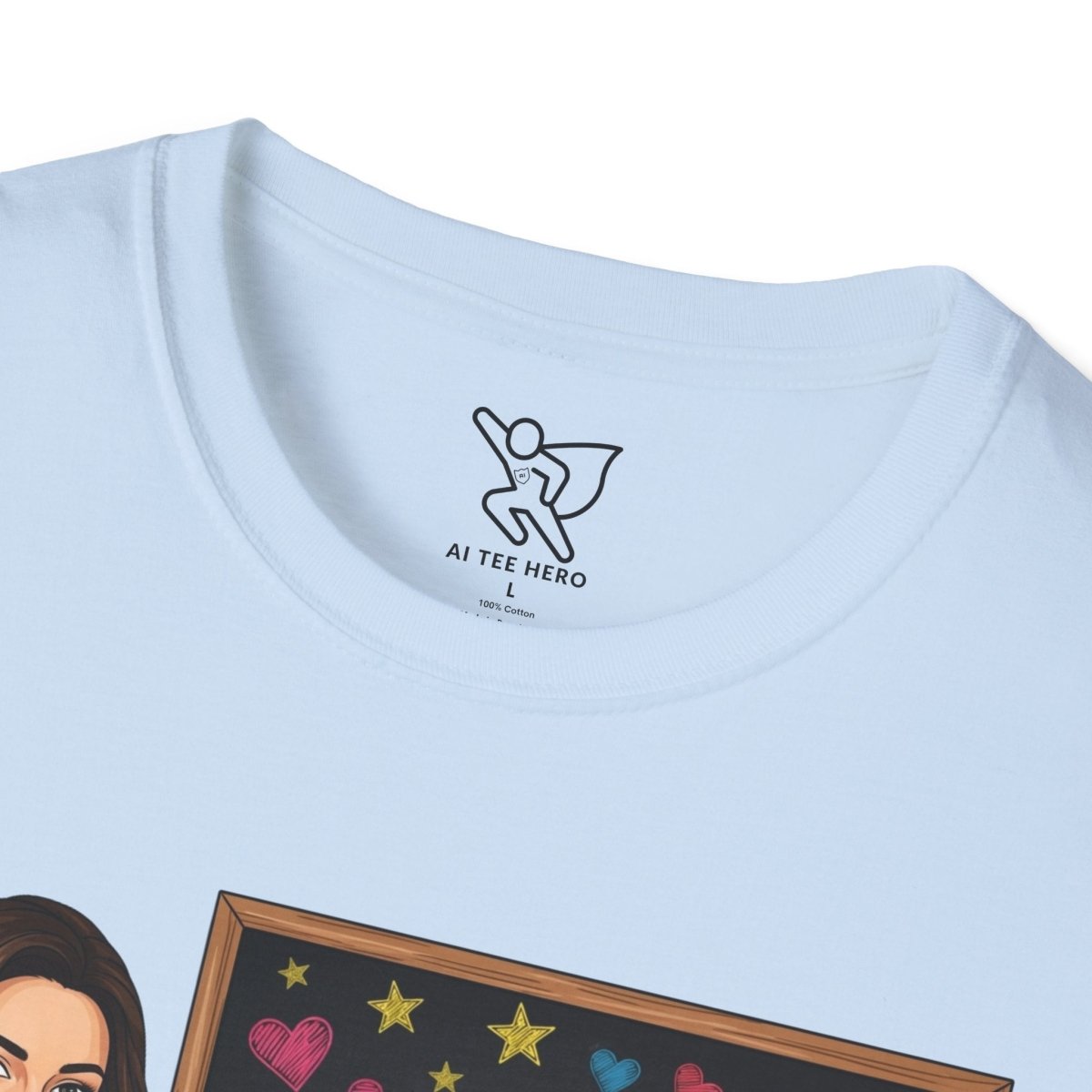 "Teach.Love.Inspire. Repeat Daily" CW - 2 Inspire Teacher T-Shirt, Gifts for Educators, Inspirational Tees, Cute Classroom Apparel, Teach Love Inspire Shirt - AI Tee Hero