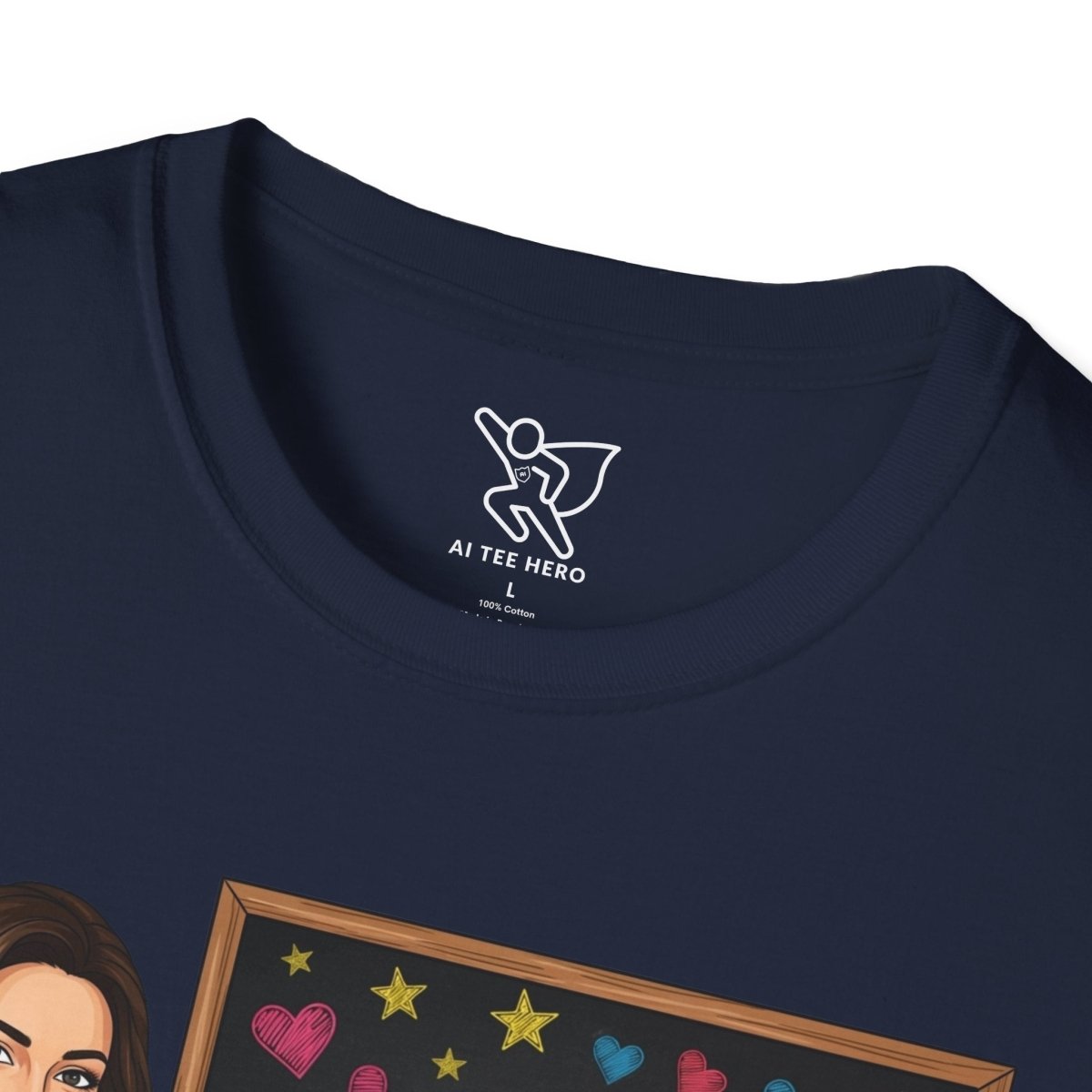"Teach.Love.Inspire. Repeat Daily" CW - 2 Inspire Teacher T-Shirt, Gifts for Educators, Inspirational Tees, Cute Classroom Apparel, Teach Love Inspire Shirt - AI Tee Hero