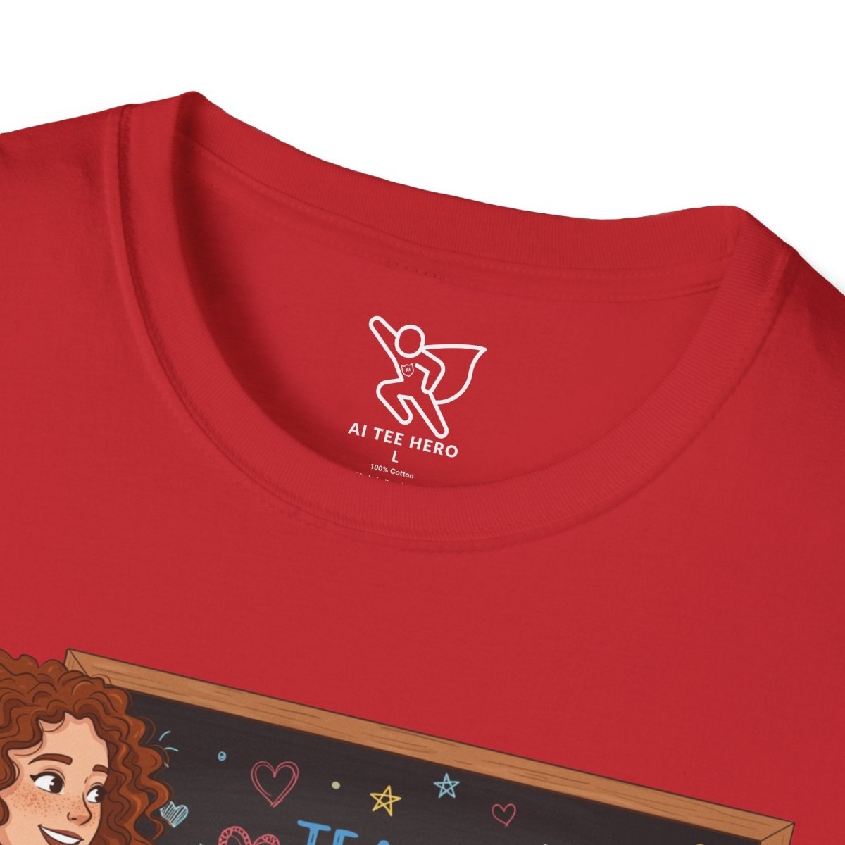 "Teach.Love.Inspire. Repeat Daily" CW - 3 Inspire Teacher T-Shirt, Gifts for Educators, Inspirational Tees, Cute Classroom Apparel, Teach Love Inspire Shirt - AI Tee Hero