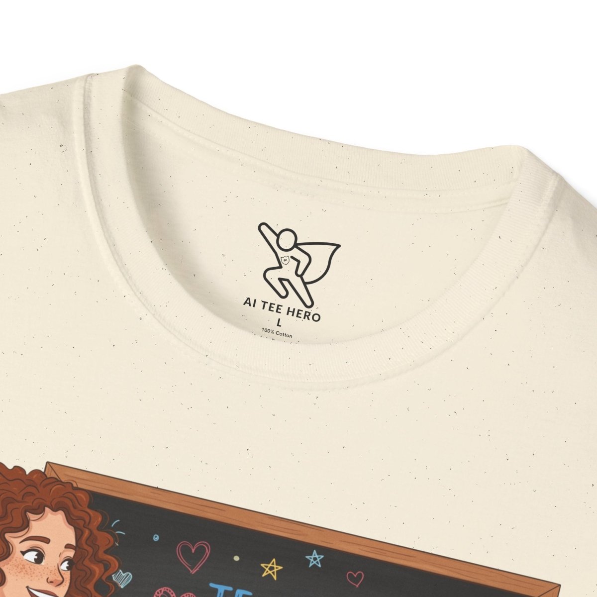 "Teach.Love.Inspire. Repeat Daily" CW - 3 Inspire Teacher T-Shirt, Gifts for Educators, Inspirational Tees, Cute Classroom Apparel, Teach Love Inspire Shirt - AI Tee Hero