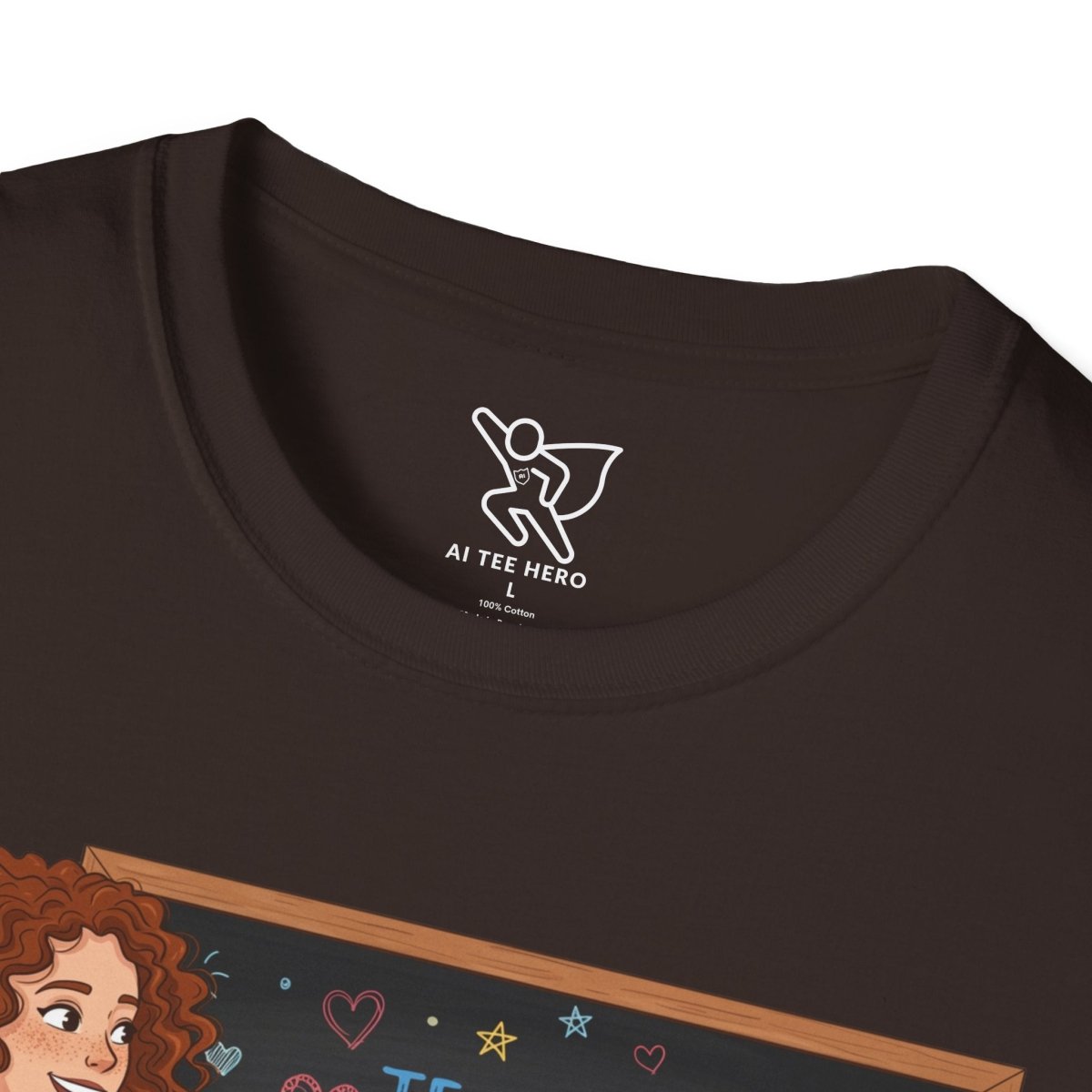 "Teach.Love.Inspire. Repeat Daily" CW - 3 Inspire Teacher T-Shirt, Gifts for Educators, Inspirational Tees, Cute Classroom Apparel, Teach Love Inspire Shirt - AI Tee Hero