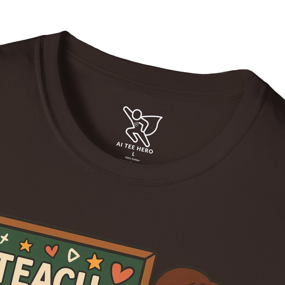 "Teach.Love.Inspire. Repeat Daily" CW - 4 Inspire Teacher T-Shirt, Gifts for Educators, Inspirational Tees, Cute Classroom Apparel, Teach Love Inspire Shirt - AI Tee Hero