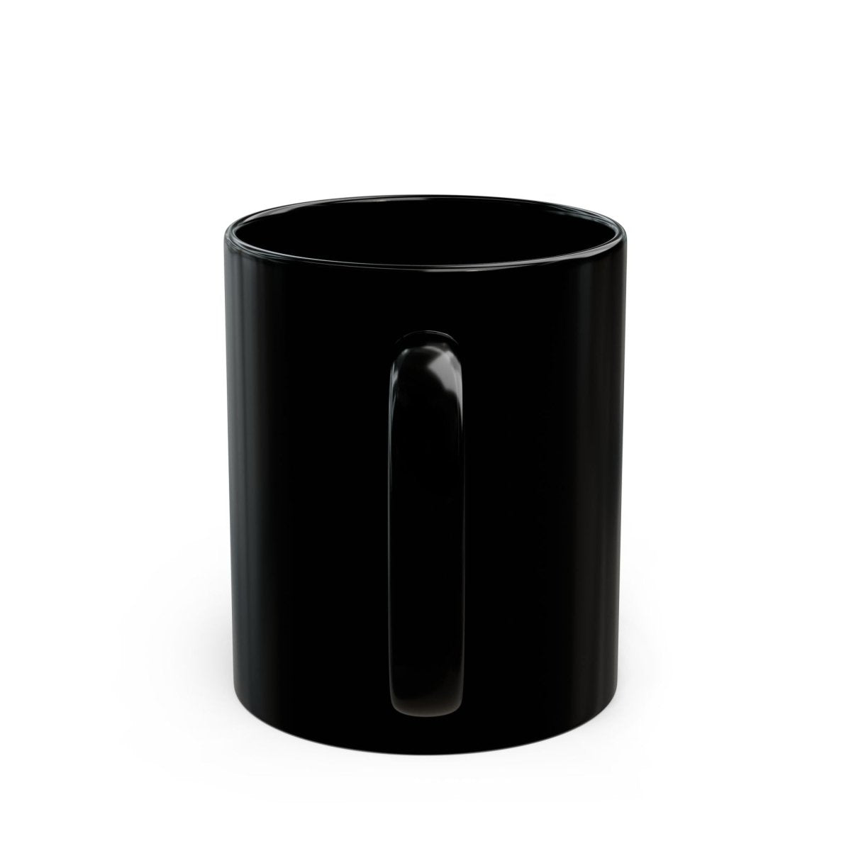 "Think in 3D" Black Mug - Unique Coffee Cup, Gift for Tech Lovers, Graphic Mug for Home or Office, 11oz & 15oz Sizes Available - AI Tee Hero