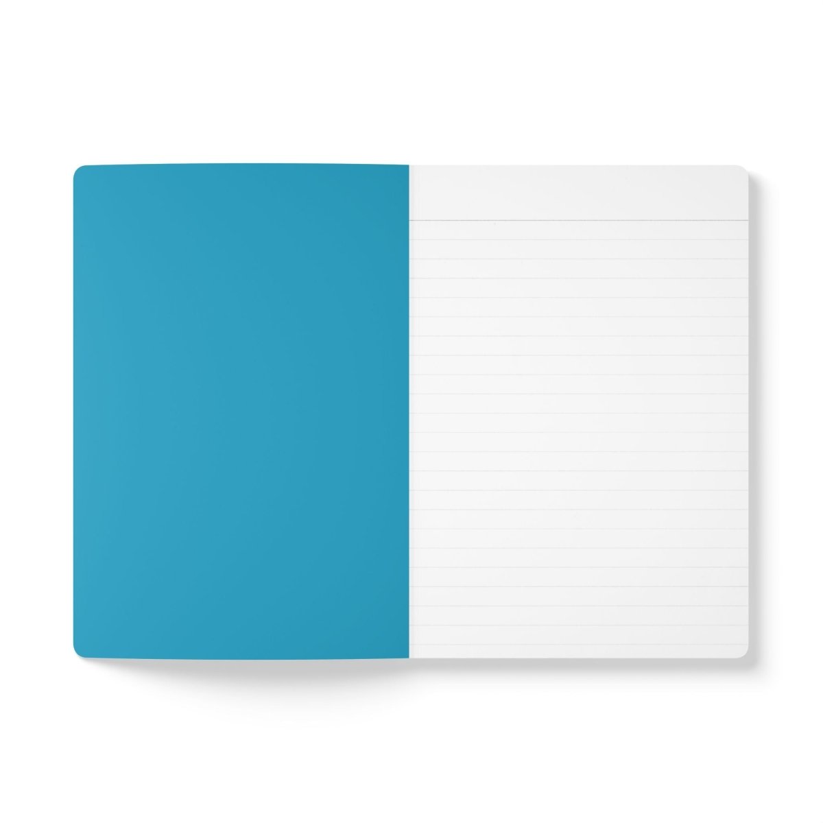 "Think in 3D" Creative & Motivational Softcover Journal, Inspirational Notebook, AI Tech Hero, Perfect for Students, Gifts, and More - AI Tee Hero