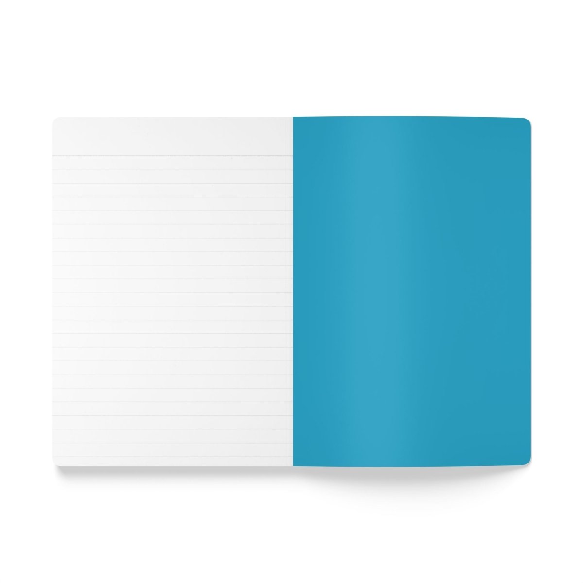 "Think in 3D" Creative & Motivational Softcover Journal, Inspirational Notebook, AI Tech Hero, Perfect for Students, Gifts, and More - AI Tee Hero