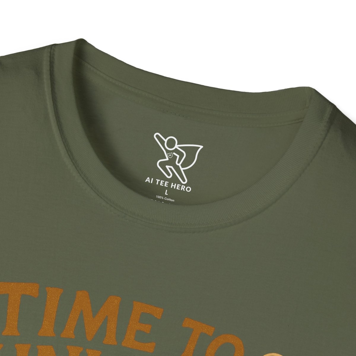 "Time to Unwind Shirt" Unisex Relaxation T-Shirt, Gift for Stress Relief, Casual Wear, Relaxing Day Tees, Self - Care Clothing - MINDSet Collection - AI Tee Hero