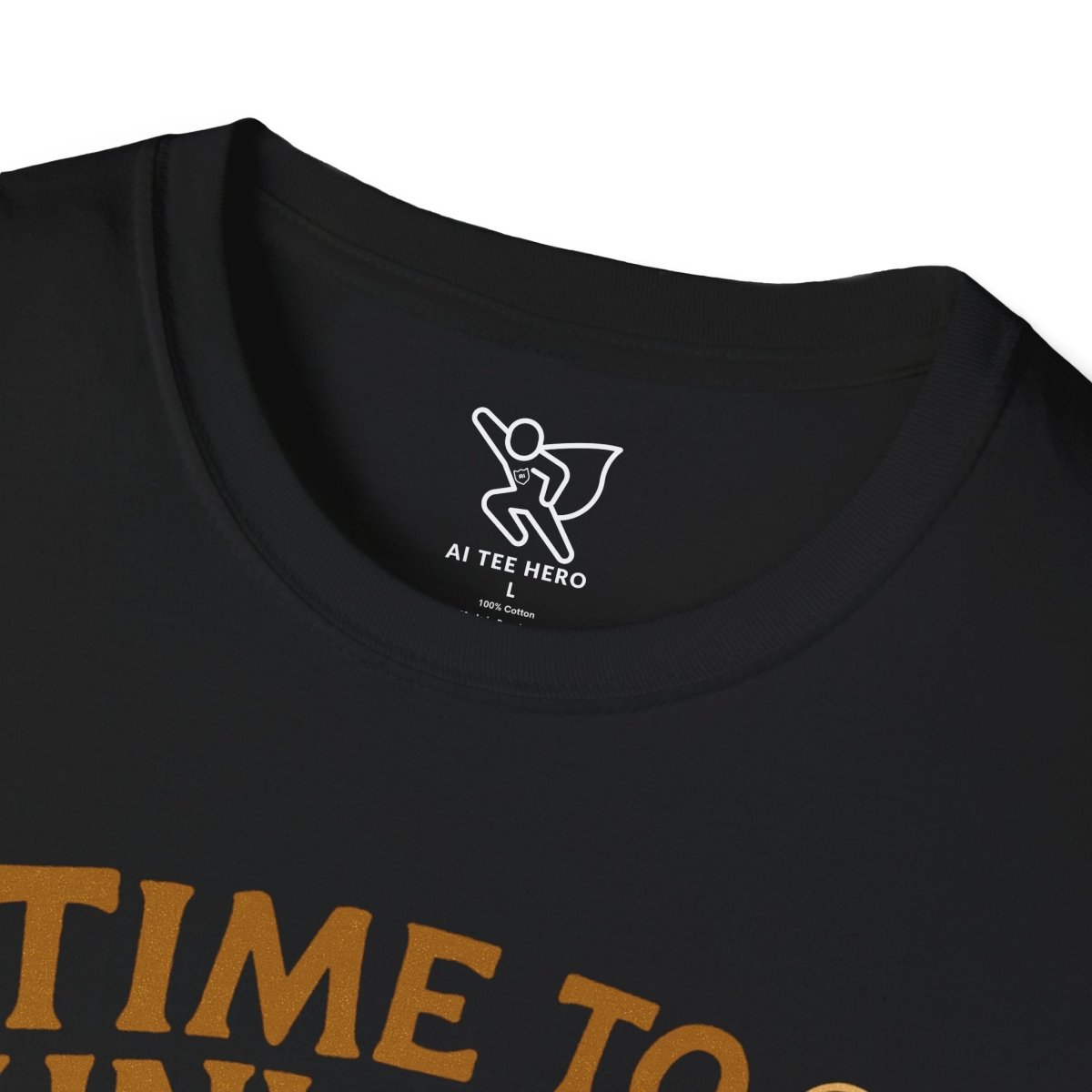 "Time to Unwind Shirt" Unisex Relaxation T-Shirt, Gift for Stress Relief, Casual Wear, Relaxing Day Tees, Self - Care Clothing - MINDSet Collection - AI Tee Hero