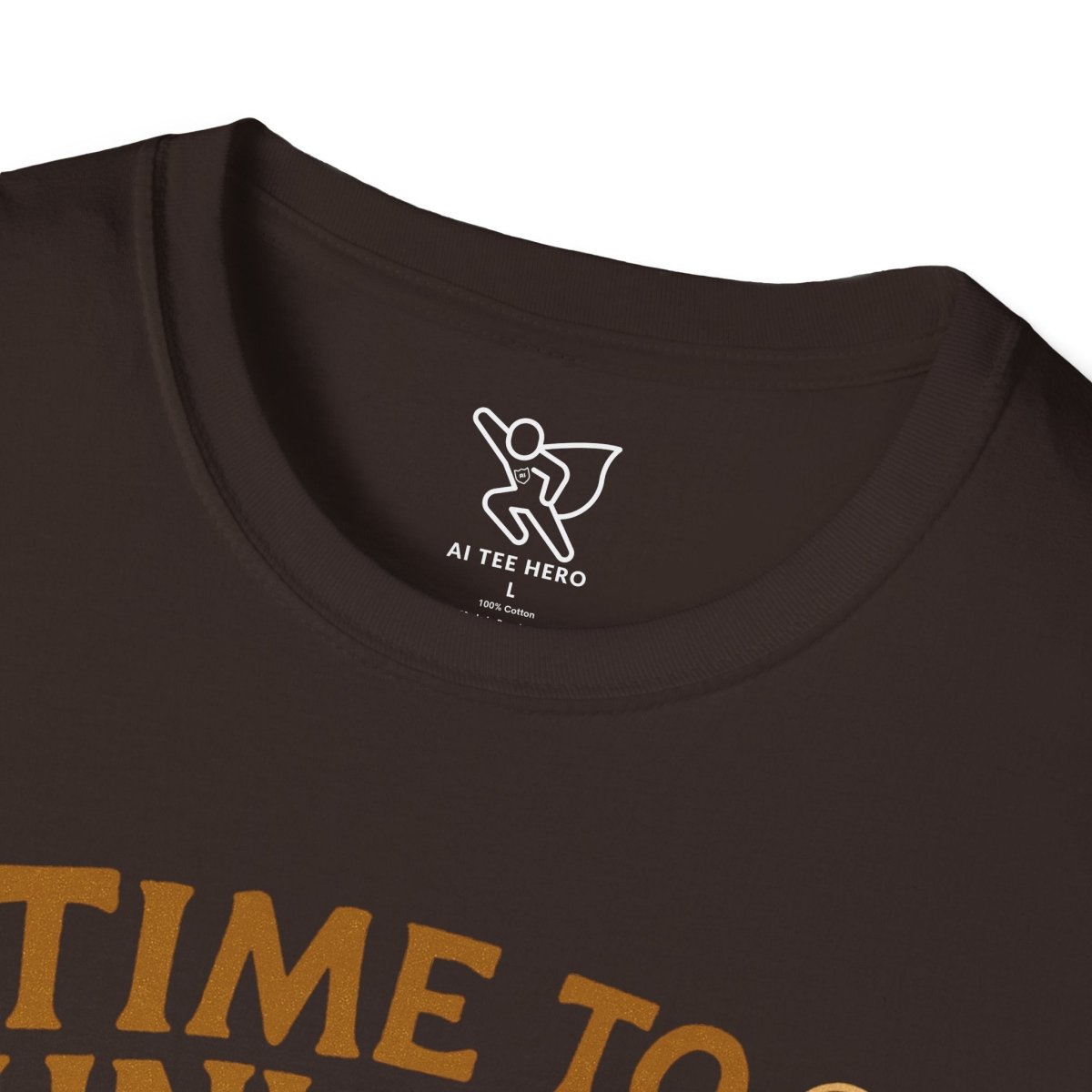 "Time to Unwind Shirt" Unisex Relaxation T-Shirt, Gift for Stress Relief, Casual Wear, Relaxing Day Tees, Self - Care Clothing - MINDSet Collection - AI Tee Hero