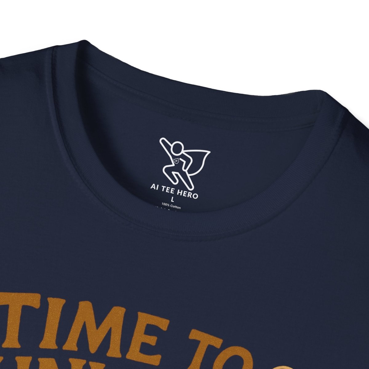 "Time to Unwind Shirt" Unisex Relaxation T-Shirt, Gift for Stress Relief, Casual Wear, Relaxing Day Tees, Self - Care Clothing - MINDSet Collection - AI Tee Hero