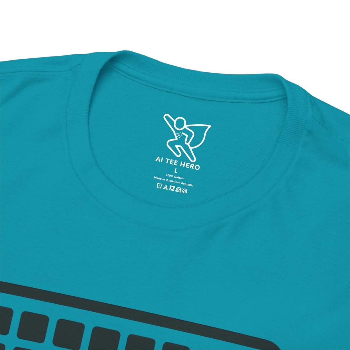 "Type. Think Transform." Inspirational Cotton Tee, Gift for Writers, Creative Minds, Motivational Apparel - AI Tee Hero