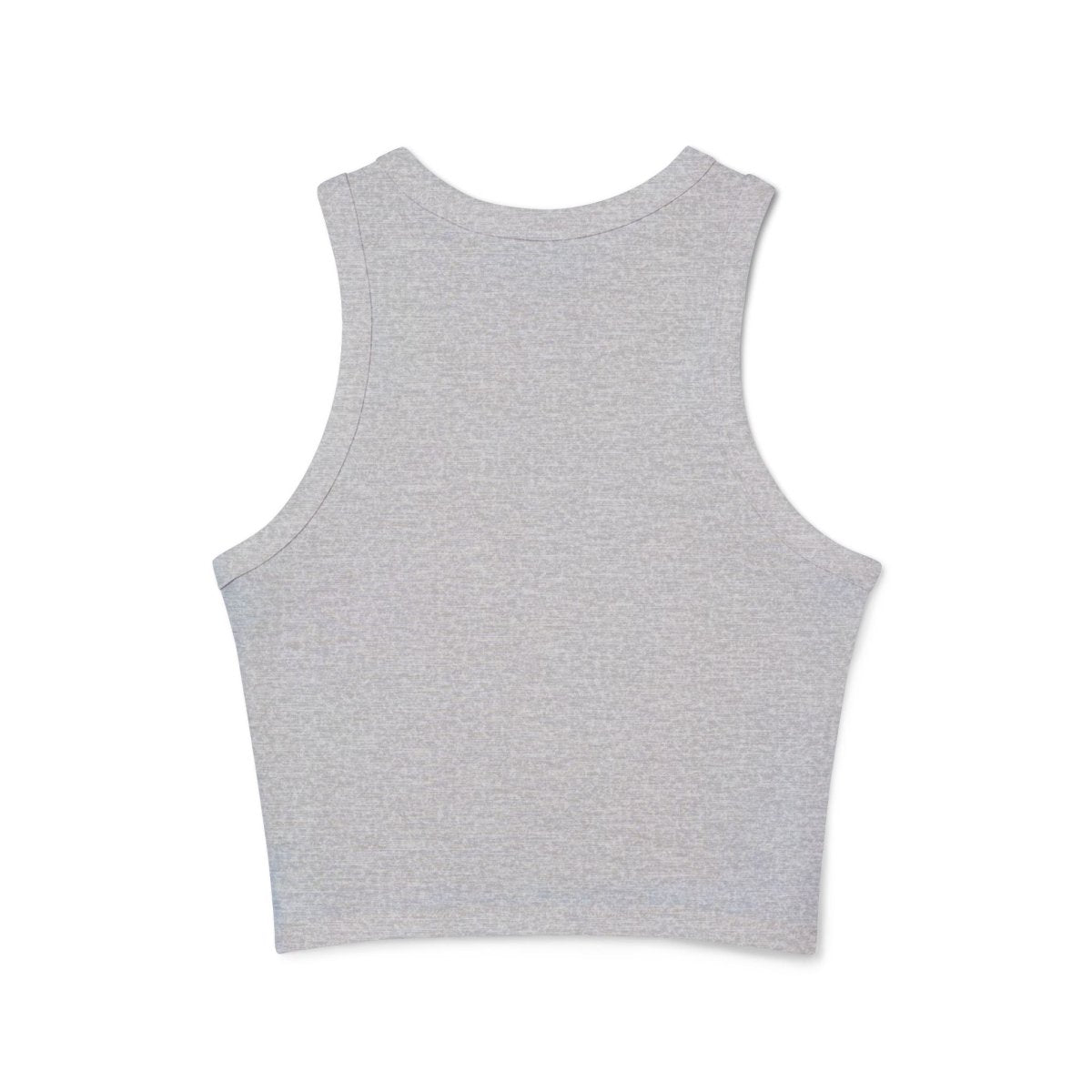 "Wellness Over Worry" Women's Micro Rib Racer Tank Top, Motivational Workout Top, Fitness Apparel, Casual Summer Top, Yoga Tank, Gift for Wellness Enthusiasts MINDSet Colorway 2 - AI Tee Hero