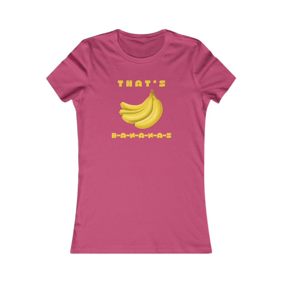 That's BANANAS - Funny Women's Favorite Tee - AI Tee Hero