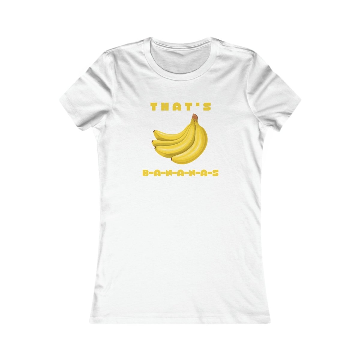 That's BANANAS - Funny Women's Favorite Tee - AI Tee Hero